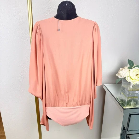 Silvia Tcherassi Hoshi Blouse Bodysuit Canyon Rose Small - Picture 8 of 16